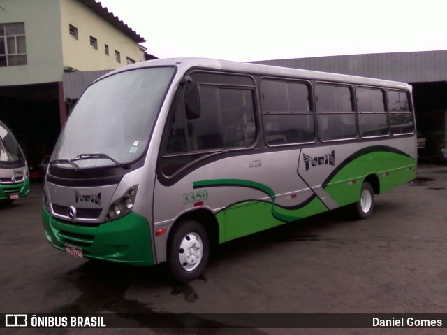Turin Transportes 3350 na cidade de Ouro Preto, Minas Gerais, Brasil, por Daniel Gomes. Número da foto: #6612632.