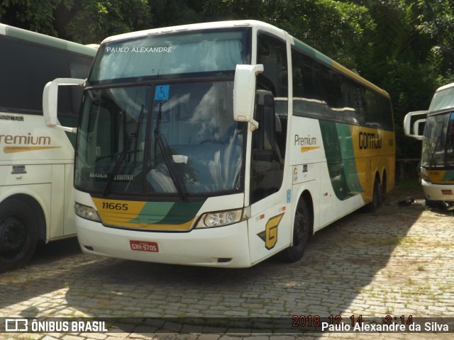 Empresa Gontijo de Transportes 11665 na cidade de Belo Horizonte, Minas Gerais, Brasil, por Paulo Alexandre da Silva. Número da foto: #6639777.