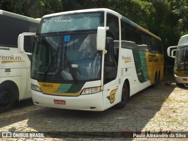 Empresa Gontijo de Transportes 11665 na cidade de Belo Horizonte, Minas Gerais, Brasil, por Paulo Alexandre da Silva. ID da foto: 6639777.