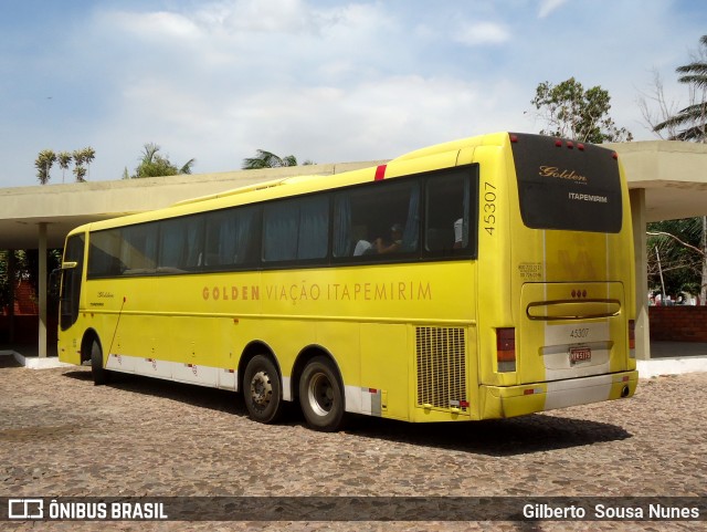 Viação Itapemirim 45307 na cidade de Parnaíba, Piauí, Brasil, por Gilberto  Sousa Nunes. Número da foto: #6640149.