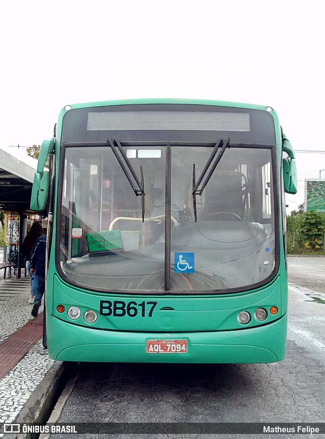 Transporte Coletivo Glória BB617 na cidade de Curitiba, Paraná, Brasil, por Matheus Felipe. Número da foto: #6639823.