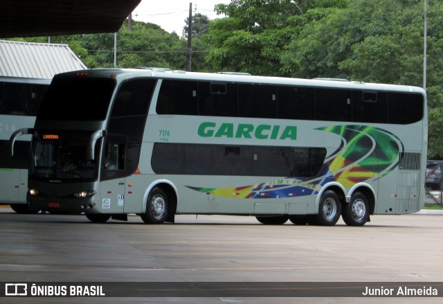 Viação Garcia 7176 na cidade de Maringá, Paraná, Brasil, por Junior Almeida. Número da foto: #6639593.