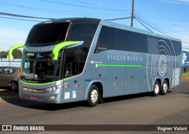 Viação Garcia 8541 na cidade de Foz do Iguaçu, Paraná, Brasil, por Vagner Valani. Número da foto: #6640319.