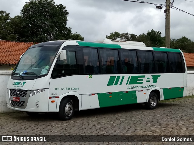 EBT - Expresso Biagini Transportes 8303 na cidade de Ouro Preto, Minas Gerais, Brasil, por Daniel Gomes. Número da foto: #6639233.
