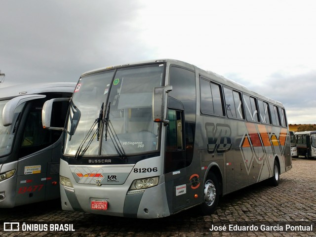 VB Transportes e Turismo 81206 na cidade de Hortolândia, São Paulo, Brasil, por José Eduardo Garcia Pontual. ID da foto: 6639014.