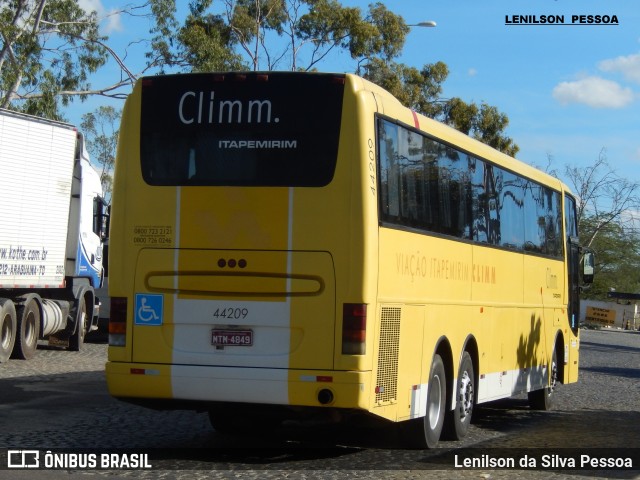 Viação Itapemirim 44209 na cidade de Caruaru, Pernambuco, Brasil, por Lenilson da Silva Pessoa. Número da foto: #6639564.