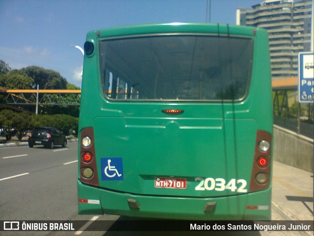 OT Trans - Ótima Salvador Transportes 20342 na cidade de Salvador, Bahia, Brasil, por Mario dos Santos Nogueira Junior. Número da foto: #6640626.