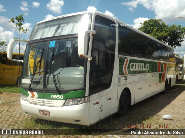 Empresa Gontijo de Transportes 11850 na cidade de Belo Horizonte, Minas Gerais, Brasil, por Paulo Alexandre da Silva. Número da foto: #6639792.
