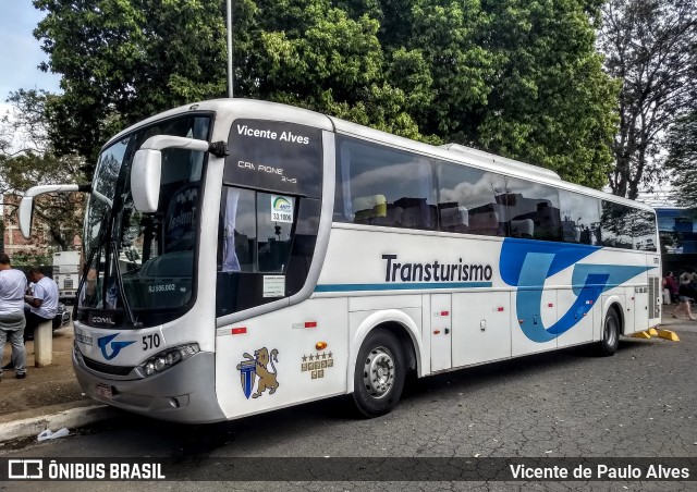 Transturismo Turismo e Fretamento 570 na cidade de Aparecida, São Paulo, Brasil, por Vicente de Paulo Alves. Número da foto: #6641619.