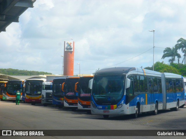 Cidade Alta Transportes 1.136 na cidade de Paulista, Pernambuco, Brasil, por Gabriel Lima. ID da foto: 6641945.