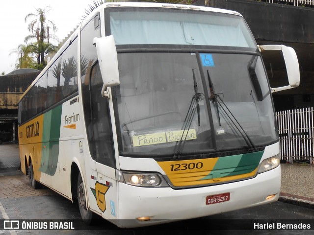 Empresa Gontijo de Transportes 12300 na cidade de Belo Horizonte, Minas Gerais, Brasil, por Hariel Bernades. ID da foto: 6643071.