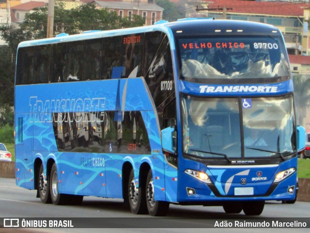 Transnorte - Transporte e Turismo Norte de Minas 87700 na cidade de Belo Horizonte, Minas Gerais, Brasil, por Adão Raimundo Marcelino. ID da foto: 6642761.