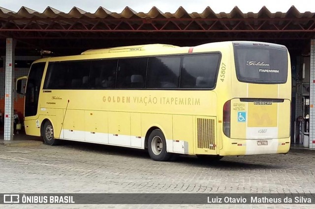 Viação Itapemirim 45807 na cidade de Vitória da Conquista, Bahia, Brasil, por Luiz Otavio Matheus da Silva. ID da foto: 6643125.