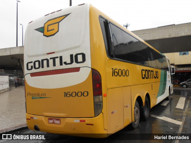 Empresa Gontijo de Transportes 16000 na cidade de Belo Horizonte, Minas Gerais, Brasil, por Hariel Bernades. Número da foto: #6643168.
