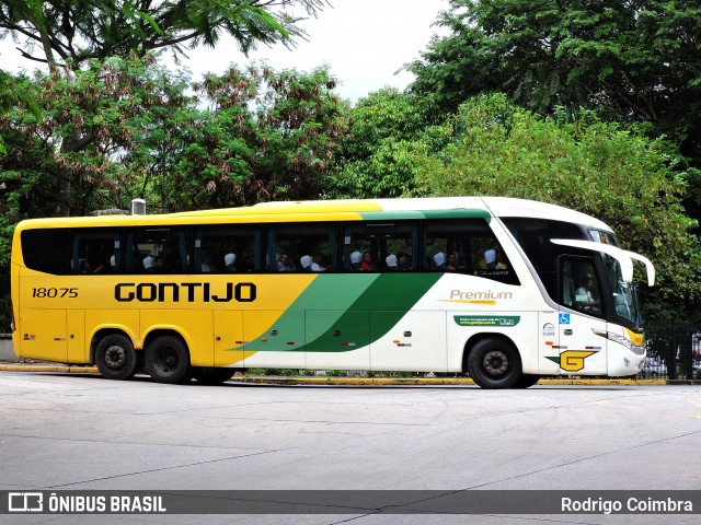 Empresa Gontijo de Transportes 18075 na cidade de São Paulo, São Paulo, Brasil, por Rodrigo Coimbra. ID da foto: 6643144.