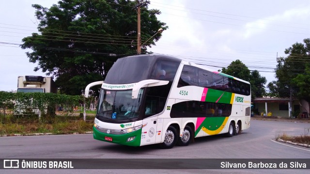 Verde Transportes 4504 na cidade de Cuiabá, Mato Grosso, Brasil, por Silvano Barboza da Silva. Número da foto: #6641062.