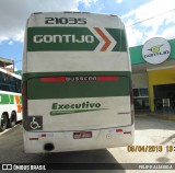 Empresa Gontijo de Transportes 21035 na cidade de Teixeira de Freitas, Bahia, Brasil, por FELIPE ALMEIDA. Número da foto: #6641671.