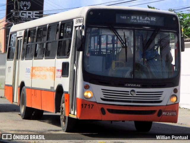 Expresso Metropolitano 1717 na cidade de Maceió, Alagoas, Brasil, por Willian Pontual. ID da foto: 6643977.