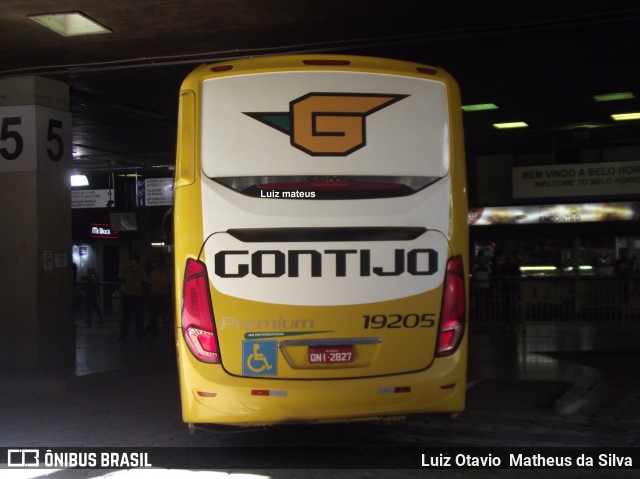 Empresa Gontijo de Transportes 19205 na cidade de Belo Horizonte, Minas Gerais, Brasil, por Luiz Otavio Matheus da Silva. ID da foto: 6644518.