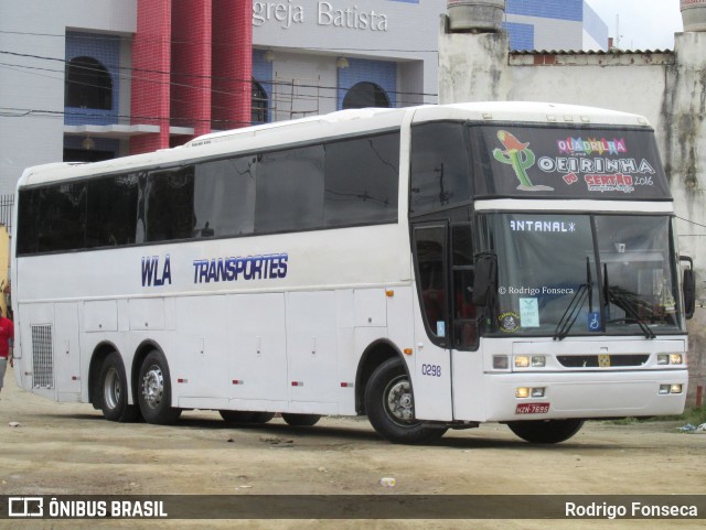 WLA Transportes 0298 na cidade de Caruaru, Pernambuco, Brasil, por Rodrigo Fonseca. ID da foto: 6644137.