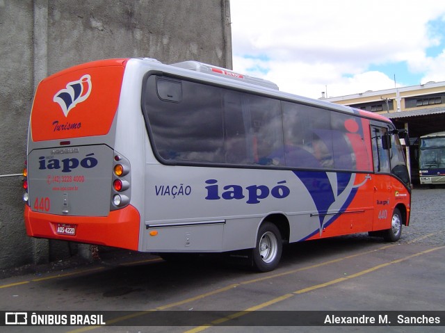 Viação Santana Iapó 440 na cidade de Ponta Grossa, Paraná, Brasil, por Alexandre M.  Sanches. ID da foto: 6644485.