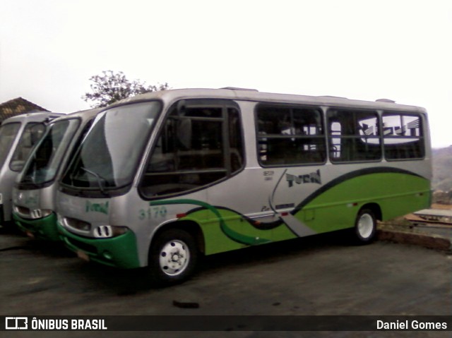 Turin Transportes 3170 na cidade de Ouro Preto, Minas Gerais, Brasil, por Daniel Gomes. Número da foto: #6647645.