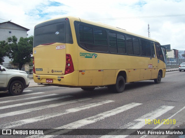 Coopetpan CN 014 na cidade de Belém, Pará, Brasil, por Yuri Ferreira Marinho. ID da foto: 6647353.