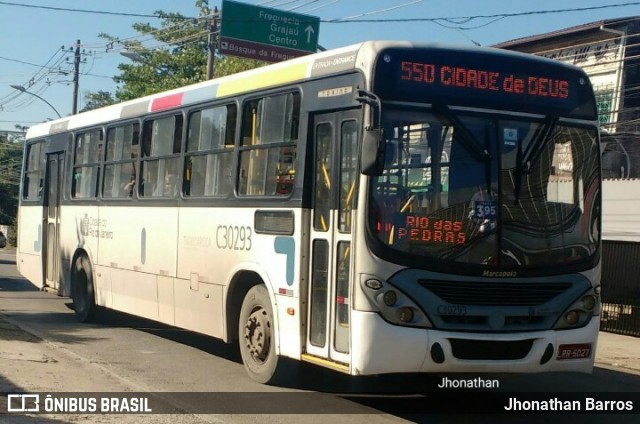 Transportes Futuro C30293 na cidade de Rio de Janeiro, Rio de Janeiro, Brasil, por Jhonathan Barros. ID da foto: 6645681.