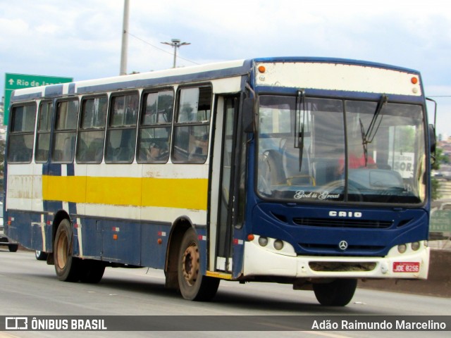 Ônibus Particulares 8256 na cidade de Belo Horizonte, Minas Gerais, Brasil, por Adão Raimundo Marcelino. ID da foto: 6647580.