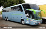 Viação Garcia 8401 na cidade de Foz do Iguaçu, Paraná, Brasil, por Vagner Valani. Número da foto: #6646890.