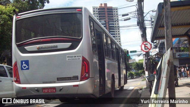 Empresa de Transportes Nova Marambaia VEíCULO EM TESTE na cidade de Belém, Pará, Brasil, por Yuri Ferreira Marinho. Número da foto: #6650851.