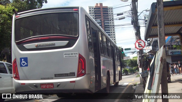 Empresa de Transportes Nova Marambaia Veículo Em Teste na cidade de Belém, Pará, Brasil, por Yuri Ferreira Marinho. ID da foto: 6650851.