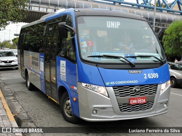 Transcooper > Norte Buss 2 6309 na cidade de São Paulo, São Paulo, Brasil, por Luciano Ferreira da Silva. ID da foto: 6650734.