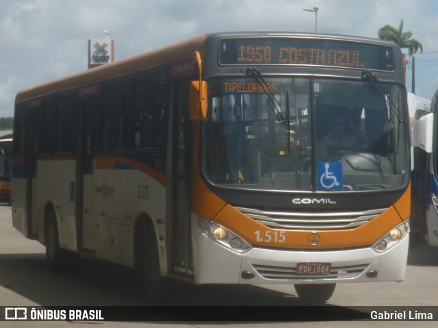 Itamaracá Transportes 1.515 na cidade de Paulista, Pernambuco, Brasil, por Gabriel Lima. ID da foto: 6649868.