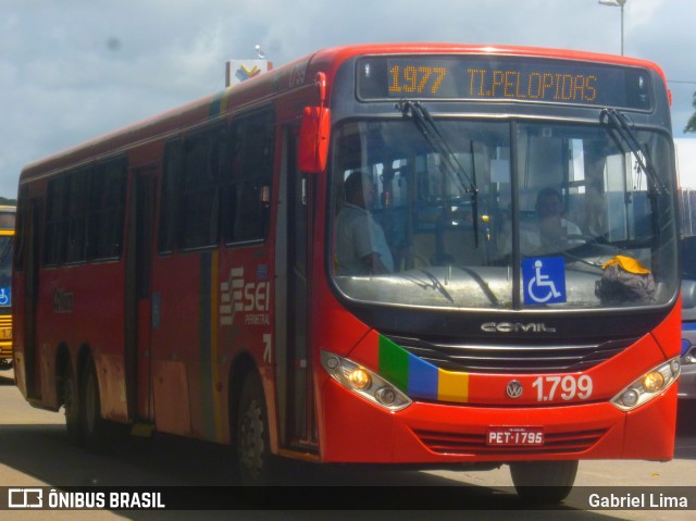 Itamaracá Transportes 1.799 na cidade de Paulista, Pernambuco, Brasil, por Gabriel Lima. ID da foto: 6649872.