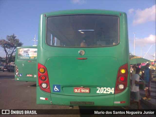 OT Trans - Ótima Salvador Transportes 20294 na cidade de Salvador, Bahia, Brasil, por Mario dos Santos Nogueira Junior. Número da foto: #6648274.