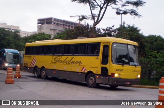 Viação Itapemirim 45007 na cidade de São Paulo, São Paulo, Brasil, por José Geyvson da Silva. Número da foto: #6650077.