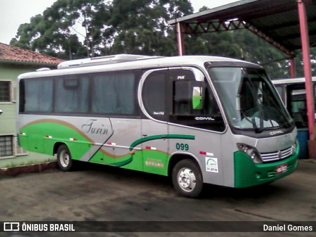 Turin Transportes 099 na cidade de Ouro Preto, Minas Gerais, Brasil, por Daniel Gomes. Número da foto: #6651089.