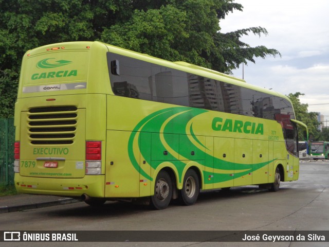 Viação Garcia 7879 na cidade de São Paulo, São Paulo, Brasil, por José Geyvson da Silva. ID da foto: 6649969.