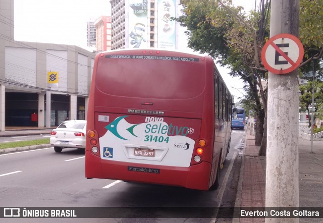 Viação Grande Vitória 31404 na cidade de Vitória, Espírito Santo, Brasil, por Everton Costa Goltara. ID da foto: 6651993.