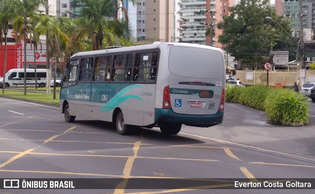 Unimar Transportes 1261 na cidade de Vitória, Espírito Santo, Brasil, por Everton Costa Goltara. ID da foto: 6651996.