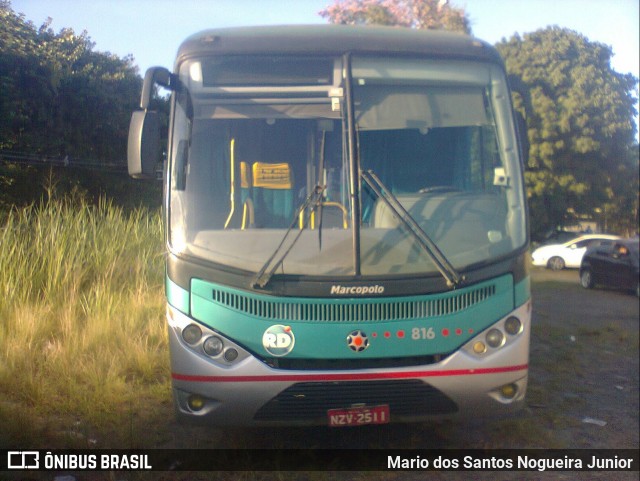 RD Transportes 816 na cidade de Salvador, Bahia, Brasil, por Mario dos Santos Nogueira Junior. Número da foto: #6651761.
