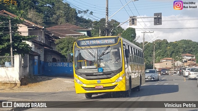 Gidion Transporte e Turismo 11712 na cidade de Joinville, Santa Catarina, Brasil, por Vinicius Petris. Número da foto: #6653217.