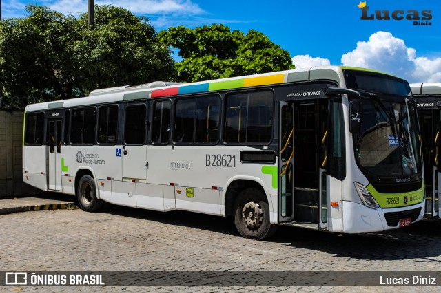 Viação Ideal B28621 na cidade de Rio de Janeiro, Rio de Janeiro, Brasil, por Lucas Diniz. ID da foto: 6654556.