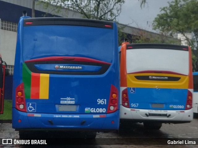 Transportadora Globo 961 na cidade de Recife, Pernambuco, Brasil, por Gabriel Lima. ID da foto: 6652086.