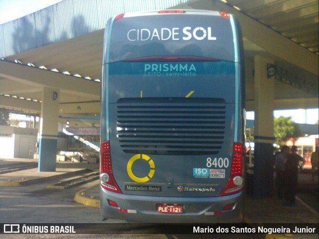 Viação Cidade Sol 8400 na cidade de Salvador, Bahia, Brasil, por Mario dos Santos Nogueira Junior. Número da foto: #6653893.
