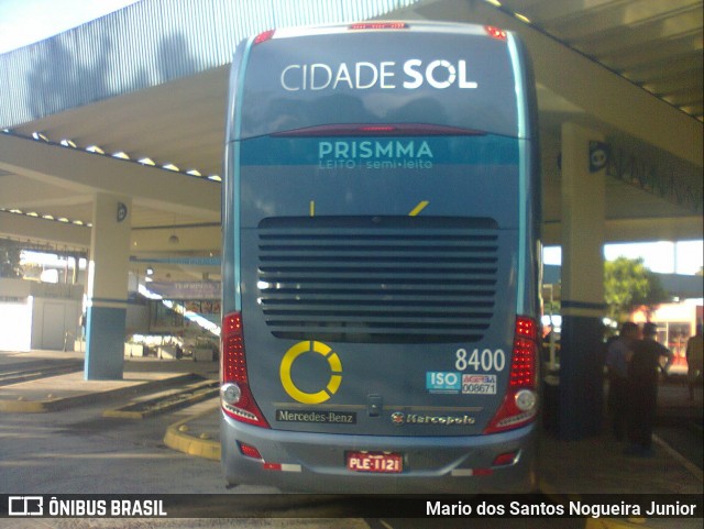 Viação Cidade Sol 8400 na cidade de Salvador, Bahia, Brasil, por Mario dos Santos Nogueira Junior. ID da foto: 6653893.