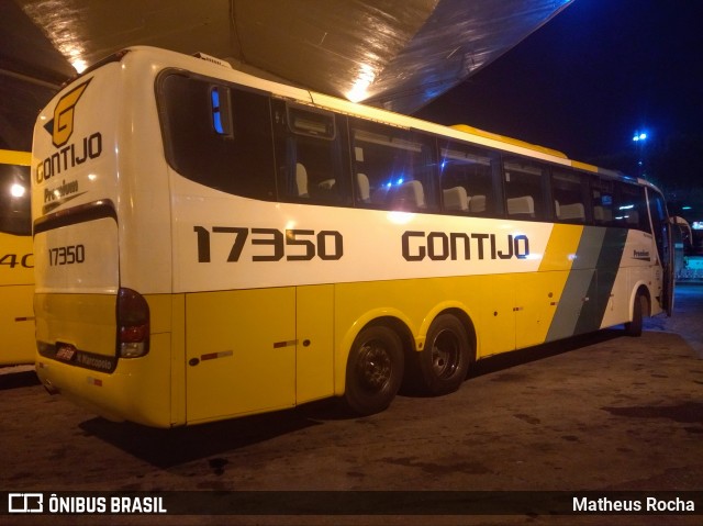 Empresa Gontijo de Transportes 17350 na cidade de Belo Horizonte, Minas Gerais, Brasil, por Matheus Rocha. Número da foto: #6652504.