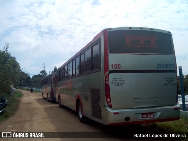 Francisquini Transportes e Turismo 100 na cidade de Mogi das Cruzes, São Paulo, Brasil, por Rafael Lopes de Oliveira. ID da foto: 6652067.