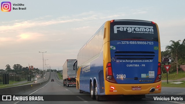 Fergramon Transportes 2060 na cidade de Balneário Piçarras, Santa Catarina, Brasil, por Vinicius Petris. Número da foto: #6652071.